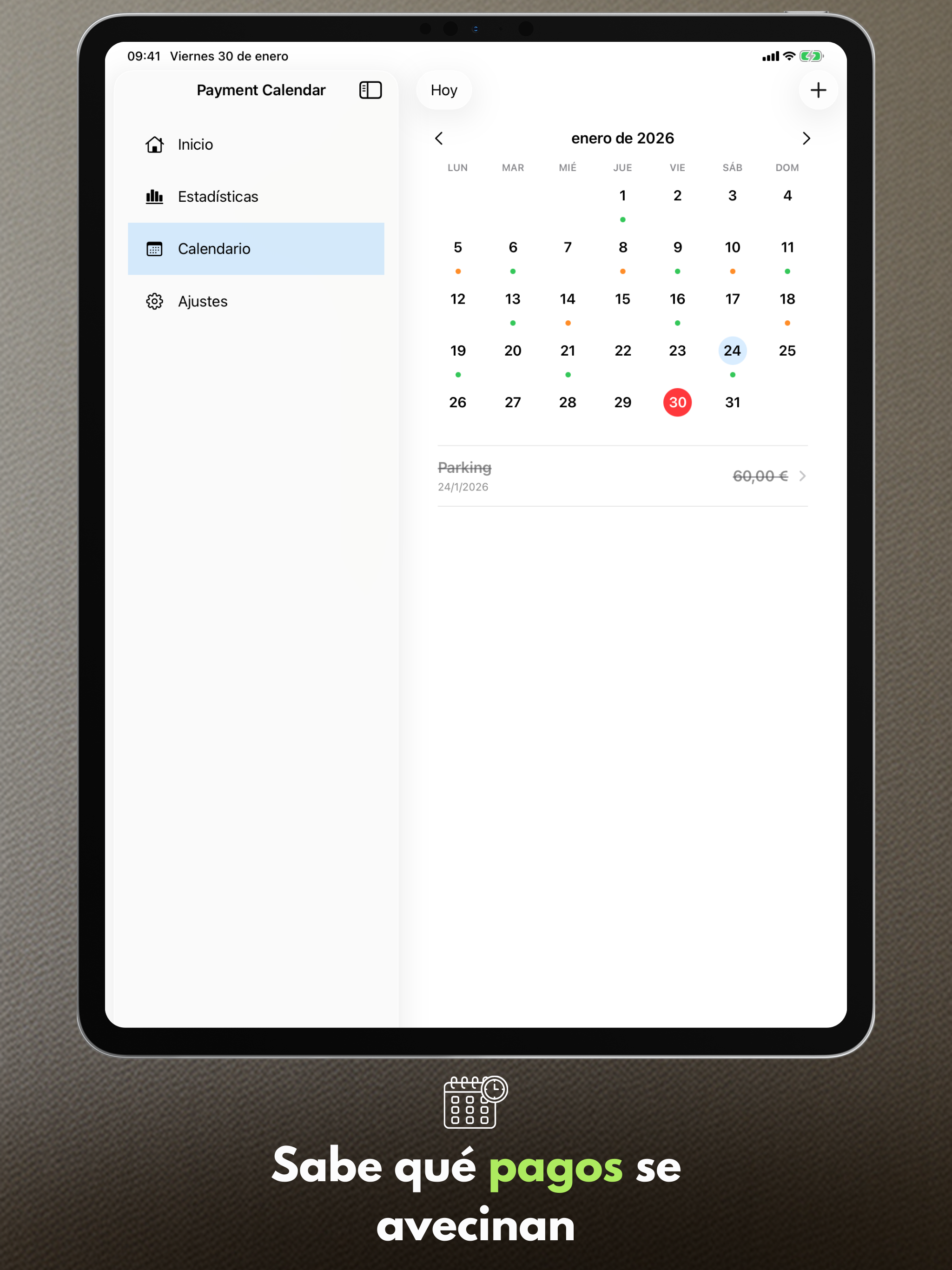 Sabe qué pagos se avecinan